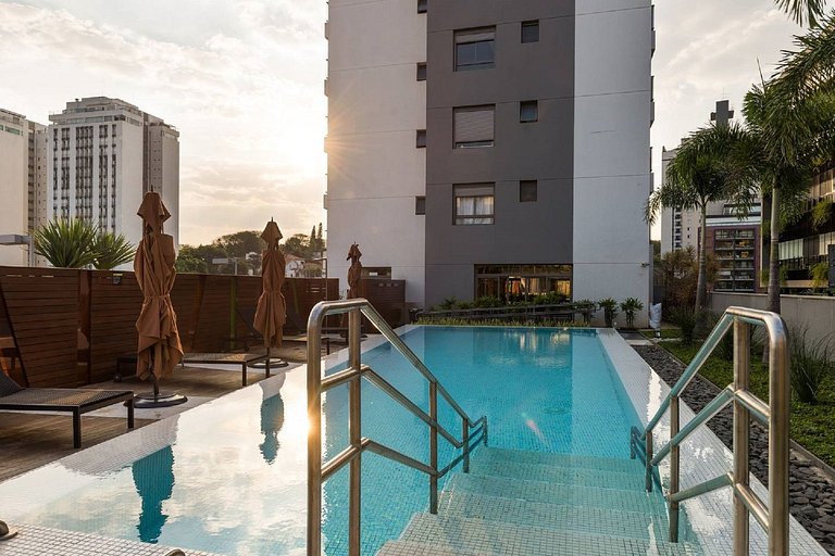 Vila Madalena Studio | garage | balcony | pool