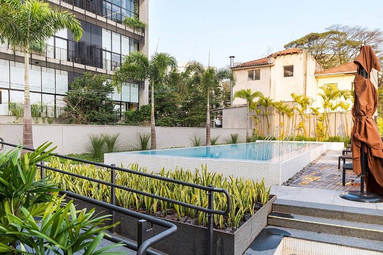 Studio ao lado do Le Cordon Bleu | Vila Madalena