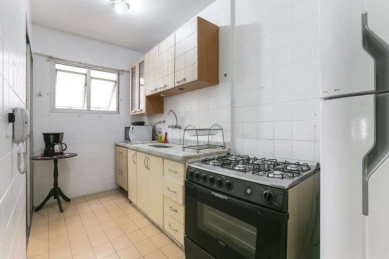 Apartamento espaçoso em Pinheiros ao lado do metrô