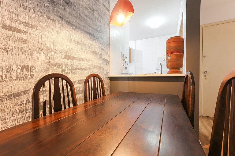 Apartamento espaçoso em Pinheiros ao lado do metrô