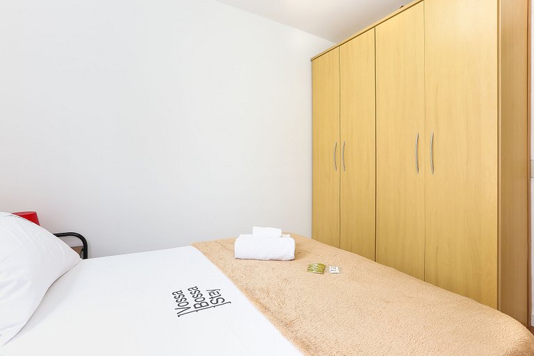apartament at benedito calixto | garage | pool | AC