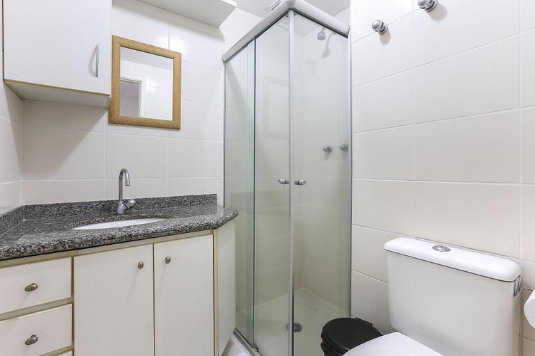 apartament at benedito calixto | garage | pool | AC
