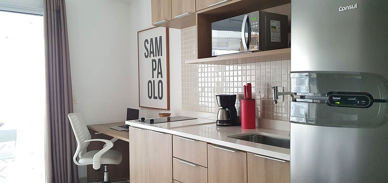 Studio next to Paulista ave