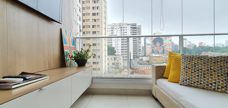 Studio next to Paulista ave