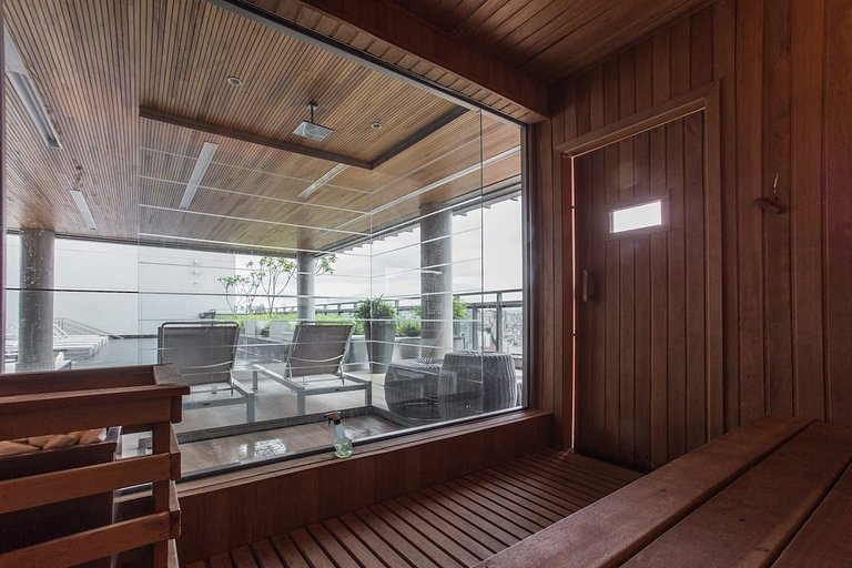 Balcony with view | AC | Pool