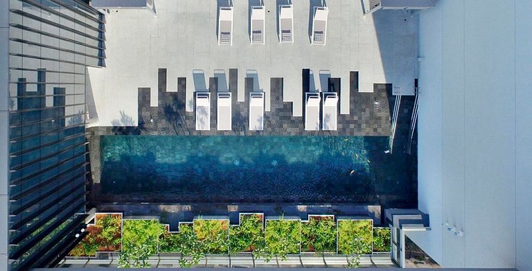 Balcony with view | AC | Pool