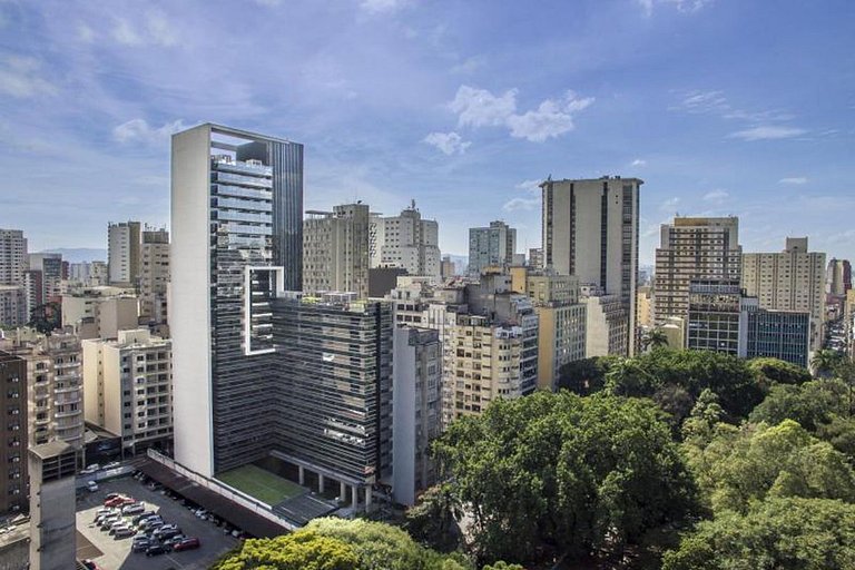 Varanda com vista | AC | Piscina