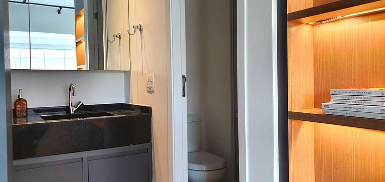 Industrial decorated studio close to AV. Paulista