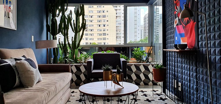 MODERN AND VIBRANT 2 BLOCKS FROM Av PAULISTA