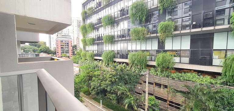 Vila Madalena Studio | garage | balcony | pool