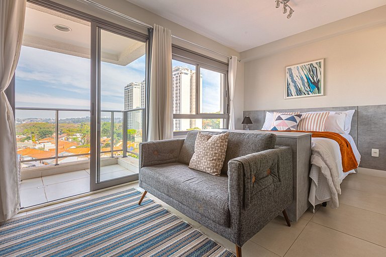 Stylish with a view in Vila Madalena