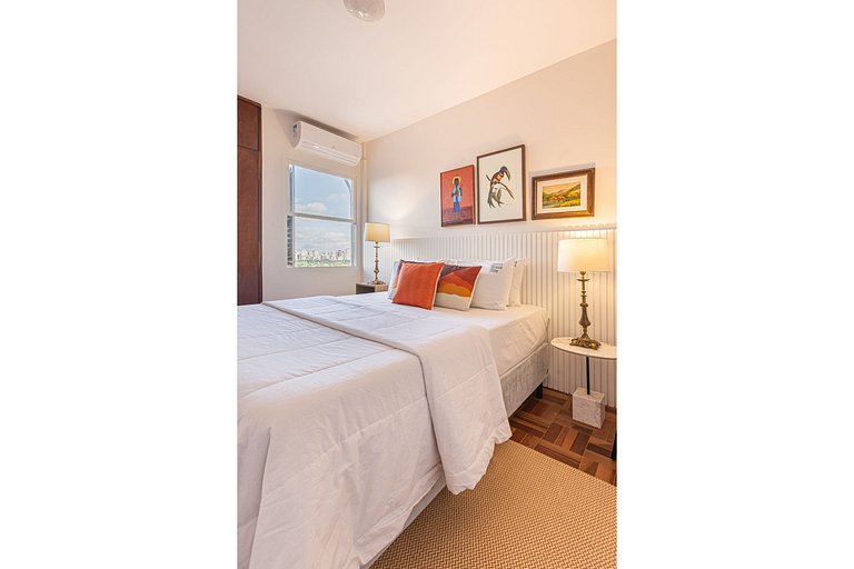Bright Boho Chic with a Stunning View in Jardins