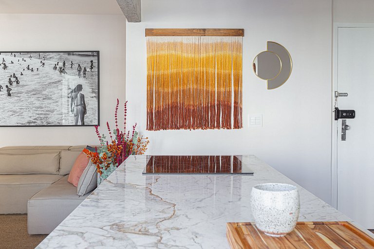 Bright Boho Chic with a Stunning View in Jardins