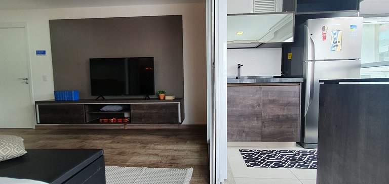Estúdio Design na Augusta c/ Garagem e Piscina