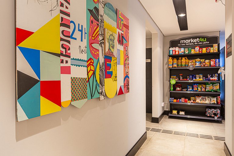 Modern Augusta Studio w/ AC & Gym