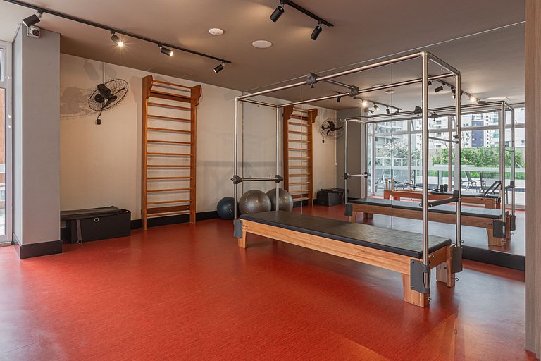 Modern Augusta Studio w/ AC & Gym
