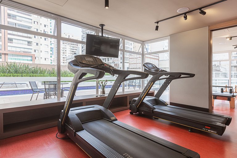 Modern Augusta Studio w/ AC & Gym