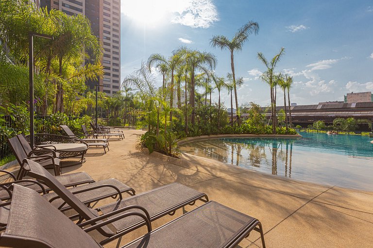 Piscina praia | Academia | Oásis no Brás