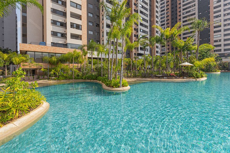 Piscina praia | Academia | Oásis no Brás