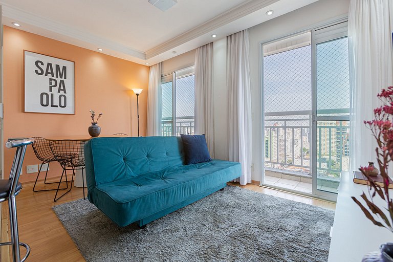 Pinheiros | 2 bedrooms | garage | pool