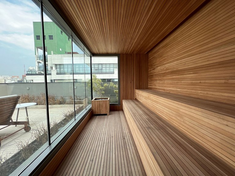 Studio at bela cintra | Wi-fi | pool | AC