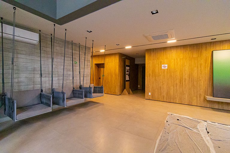 Studio na Bela Cintra | AC | Wi-Fi | Piscina