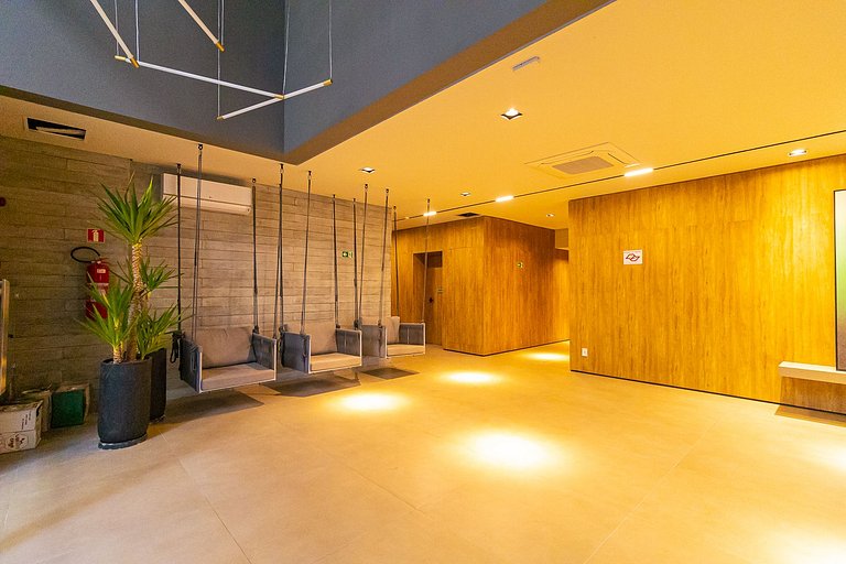 Studio na Bela Cintra | AC | Wi-Fi | Piscina