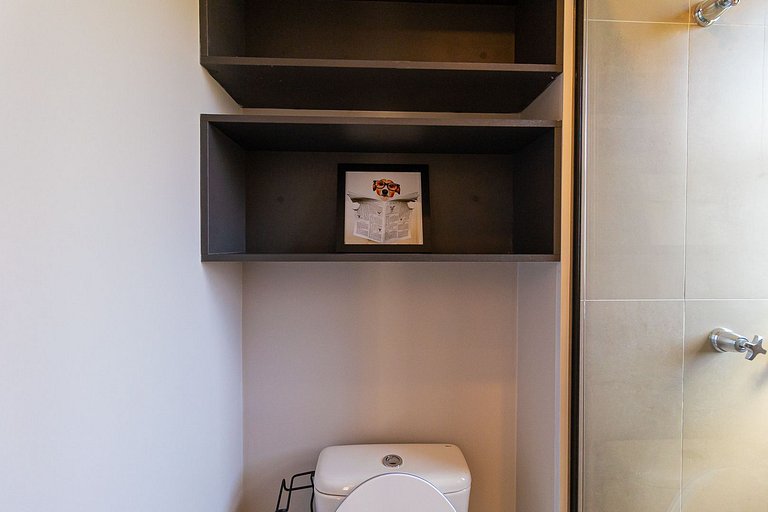 comfortable studio at bela cintra | 200mbps | pool