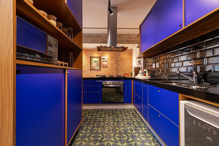 Design and colorful in Higienópolis - 3 bedrooms