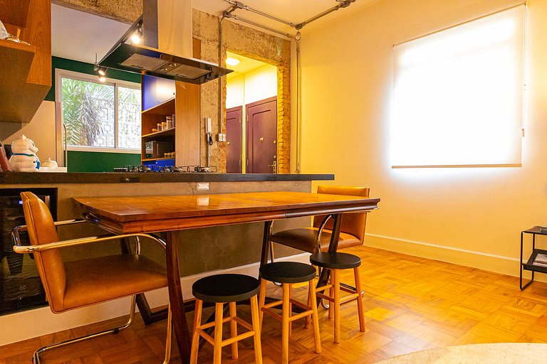 Design and colorful in Higienópolis - 3 bedrooms