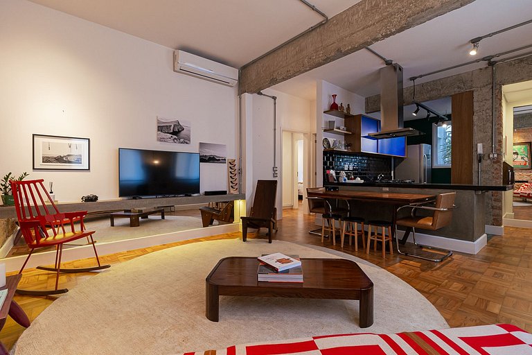 Design and colorful in Higienópolis - 3 bedrooms
