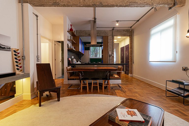 Design and colorful in Higienópolis - 3 bedrooms