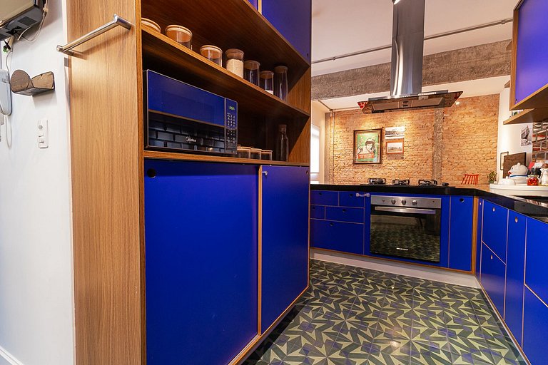 Design and colorful in Higienópolis - 3 bedrooms