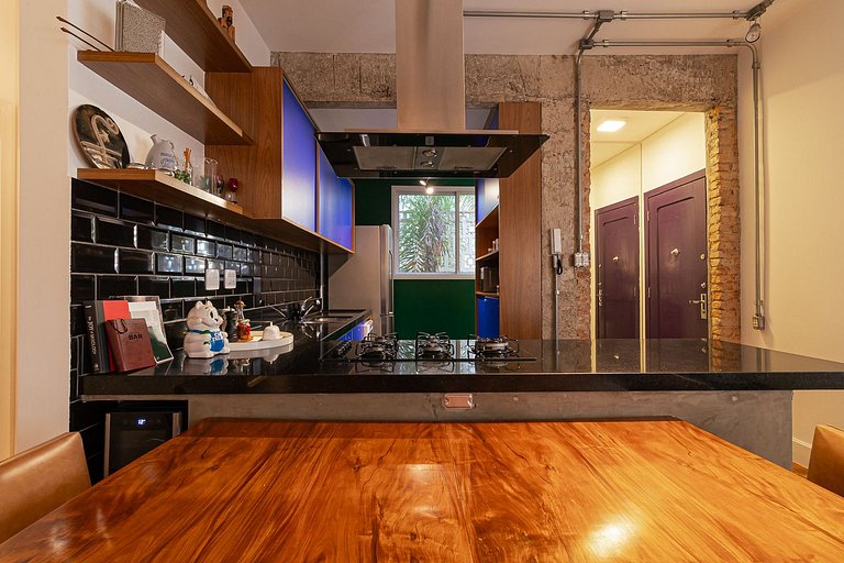 Design and colorful in Higienópolis - 3 bedrooms
