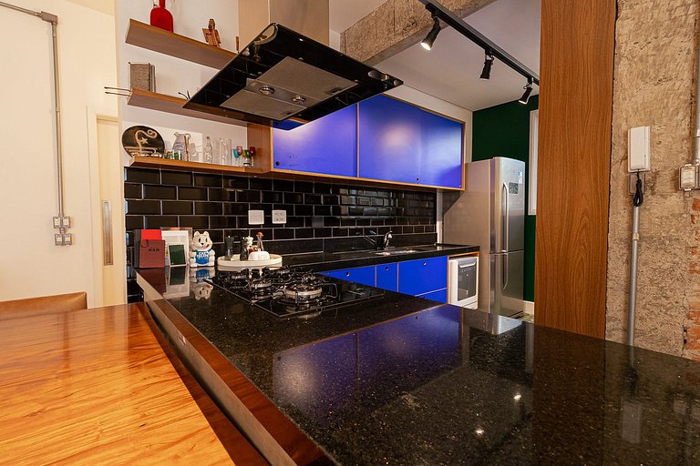 Design and colorful in Higienópolis - 3 bedrooms