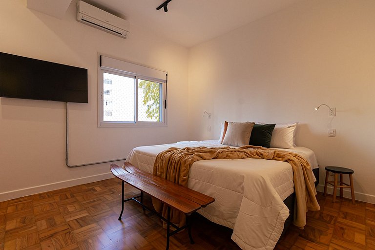 Design and colorful in Higienópolis - 3 bedrooms