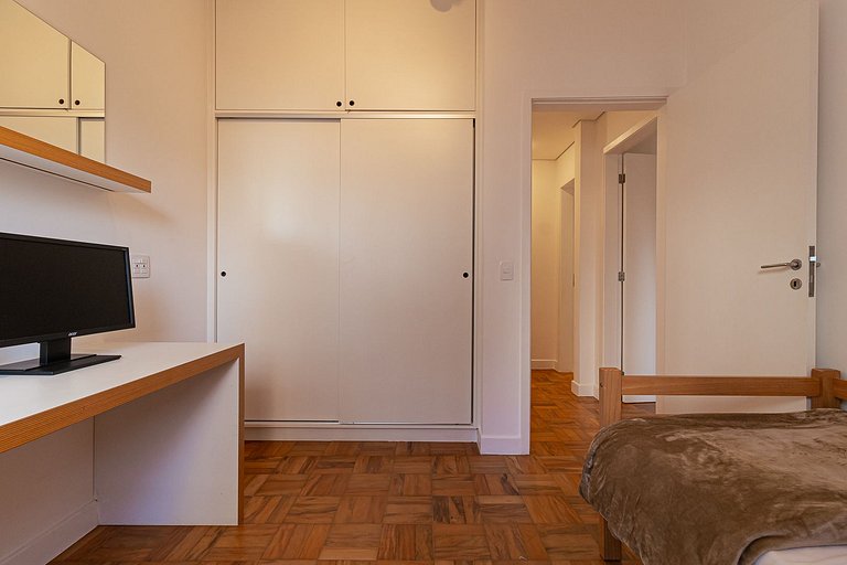 Design and colorful in Higienópolis - 3 bedrooms