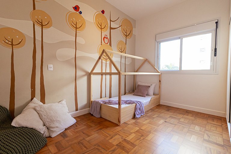 Design and colorful in Higienópolis - 3 bedrooms