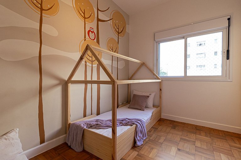 Design and colorful in Higienópolis - 3 bedrooms