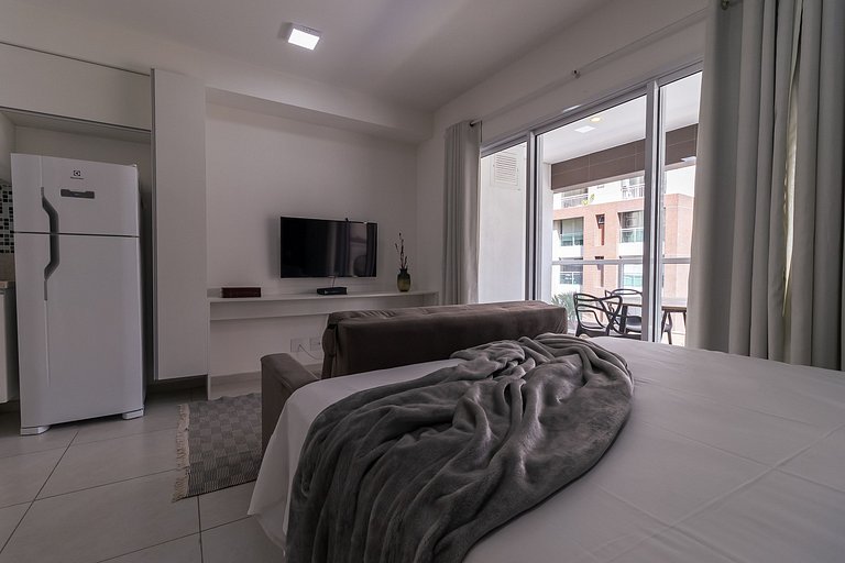 Estudio na Augusta | 200mbps | garagem | piscina