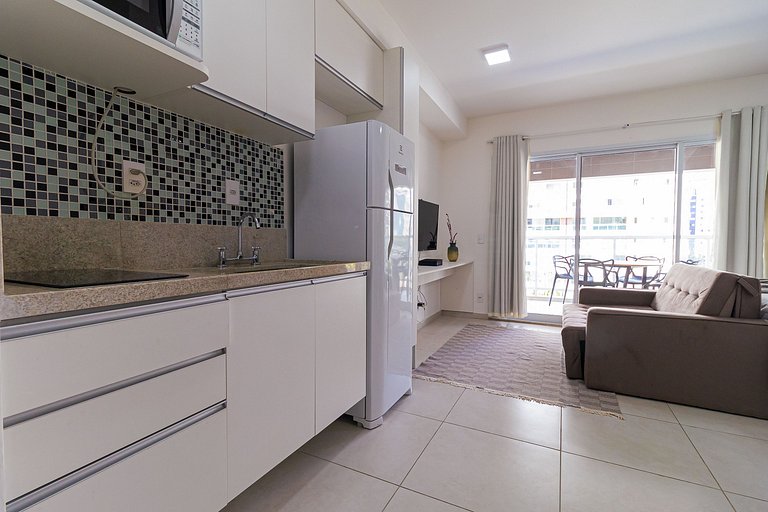Estudio na Augusta | 200mbps | garagem | piscina