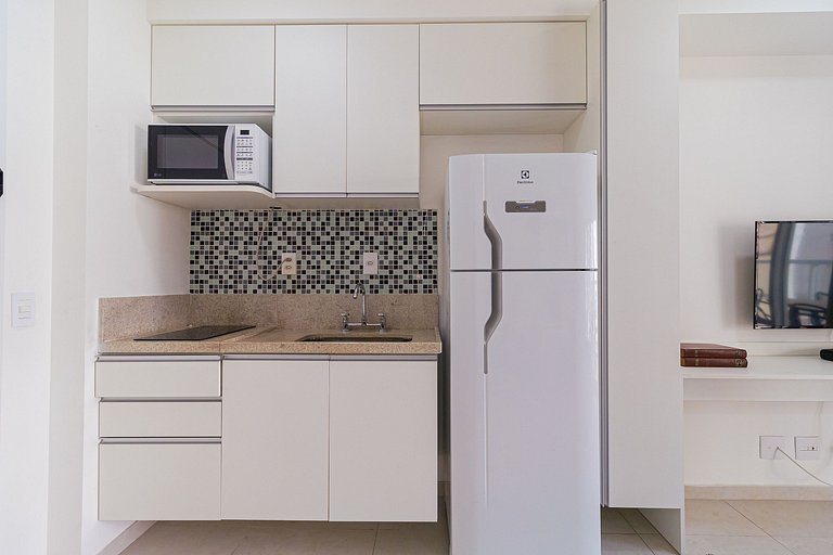 Estudio na Augusta | 200mbps | garagem | piscina