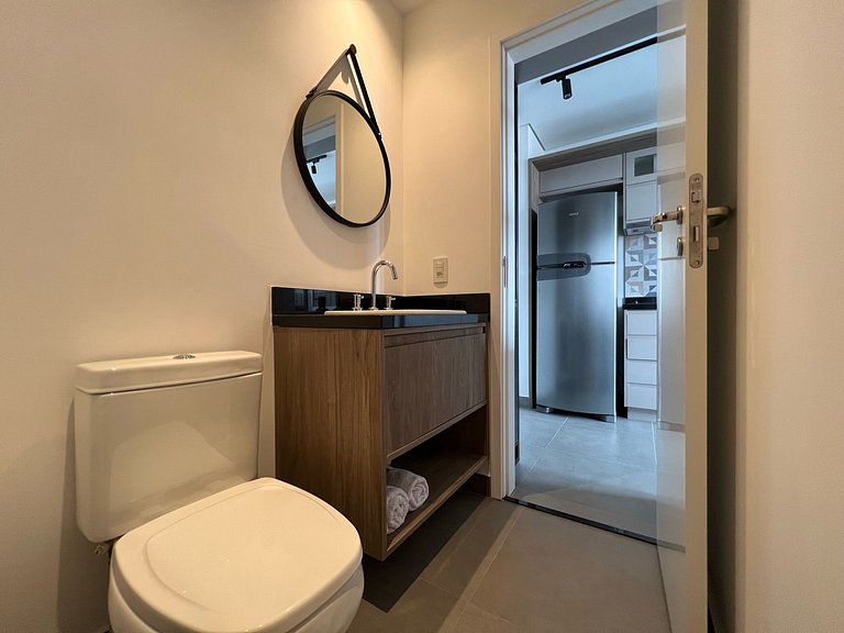 Studio Design em Pinheiros c/ Garagem e Piscina