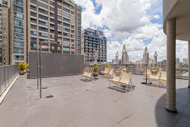 Frei Caneca st | view | pool | AC