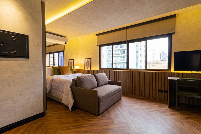 Jardins flat | full kitchen | parking