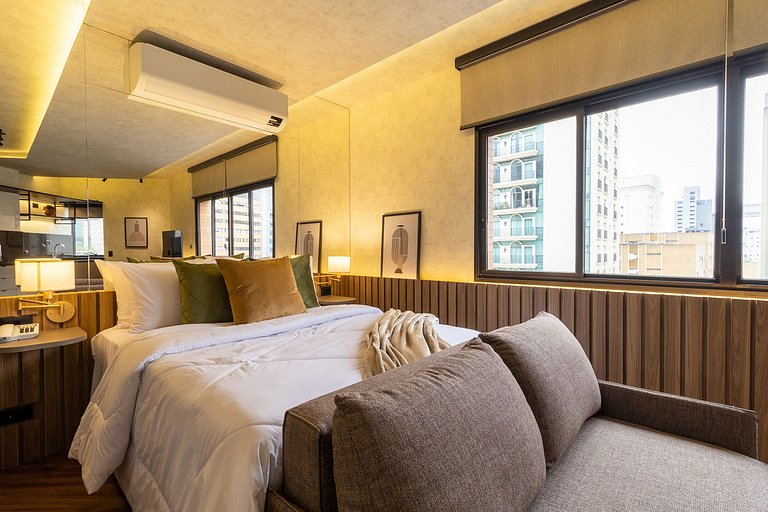 Jardins flat | full kitchen | parking