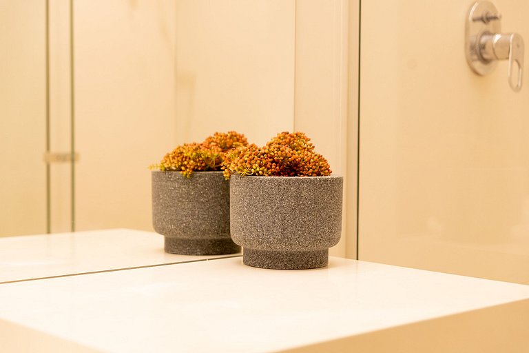 Flat nos Jardins | cozinha | estacionamento