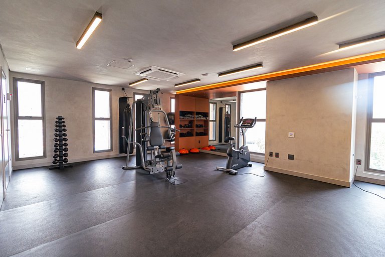 cabin allianz parque | pool | gym