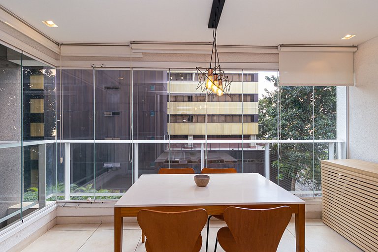 studio | 200mbps| garagem | piscina infinity