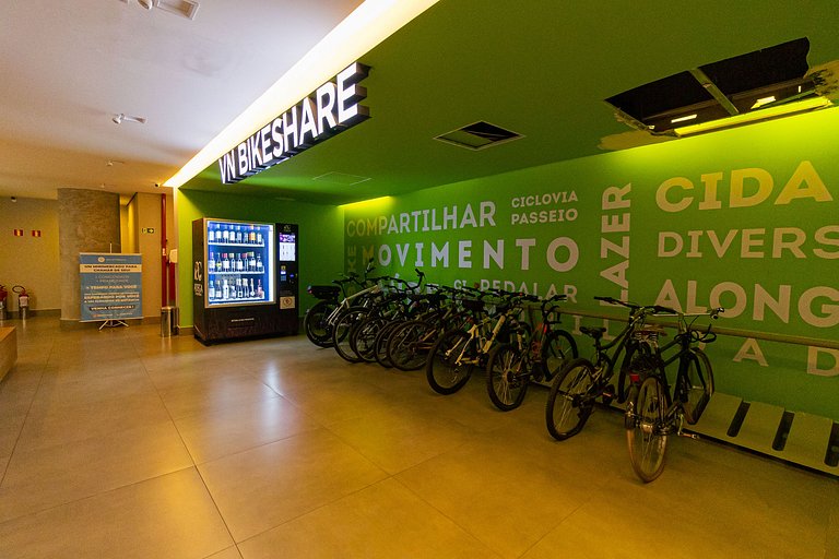 Studio Design em Pinheiros c/ Garagem e Piscina